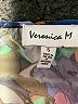 Veronica M. Print Blue Cocktail Dress Size S - photo 7
