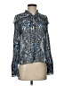Ted Baker London 100% Polyester Blue Long Sleeve Blouse Size 2 (0) - photo 1