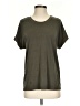Assorted Brands Solid Green Short Sleeve T-Shirt Size XS - photo 1