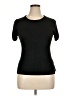 Cielo Black Short Sleeve Top Size XL - photo 1