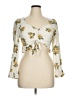 Lulus Ivory 3/4 Sleeve Blouse Size XL - photo 1