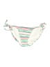 Old Navy 100% Polyester Stripes White Swimsuit Bottoms Size M - photo 1