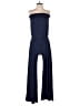 Mossimo Supply Co. Solid Blue Jumpsuit Size S - photo 1
