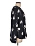 Ann Taylor Black Long Sleeve Blouse Size L - photo 4