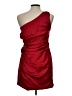 Do & Be Solid Red Cocktail Dress Size L - photo 2
