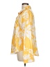 Unbranded 100% Polyester Floral Yellow Long Sleeve Blouse Size L - photo 5