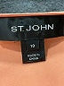 St. John Solid Orange Casual Dress Size 10 - photo 6