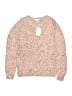 Harper Canyon Tweed Pink Pullover Sweater Size 10 - 12 - photo 1