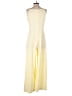 Shein Solid Yellow Jumpsuit Size 6 - photo 2