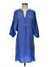 BCBGMAXAZRIA 100% Silk Blue Casual Dress Size XS - photo 1