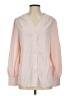 Unbranded 100% Polyester Pink Long Sleeve Blouse Size S - photo 1