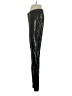 INC International Concepts Metallic Solid Black Silver Leggings Size S - photo 5