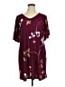 Apt. 9 Burgundy Casual Dress Size XL - photo 1