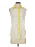 Lucca Couture 100% Polyester Ivory Sleeveless Blouse Size XS - photo 1