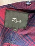Rails 100% Rayon Plaid Burgundy Long Sleeve Button-Down Shirt Size XS - photo 7