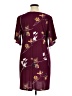 Apt. 9 Burgundy Casual Dress Size XL - photo 2