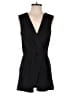 BCBGeneration Solid Black Romper Size XS - photo 1