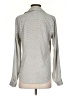 Ann Taylor 100% Polyester Polka Dots Gray Long Sleeve Blouse Size XS - photo 2