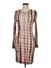Shein Graphic Brown Cocktail Dress Size 8 - 10 - photo 1