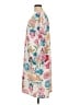 Unbranded 100% Polyester Floral Ivory Casual Dress Size L - photo 5