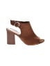 A New Day Brown Heels Size 10 - photo 1