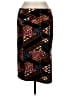Lularoe Graphic Brown Black Casual Skirt Size L - photo 1