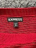 Express 100% Rayon Burgundy Pullover Sweater Size S - photo 7