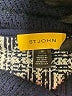 St. John Black Blue Cardigan Size M - photo 4