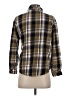 Steve Madden Plaid Brown Long Sleeve Button-Down Shirt Size S (estimated) - photo 2