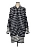 Ann Taylor Checkered-gingham Blue Coat Size XL - photo 1