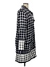 Ann Taylor Checkered-gingham Blue Coat Size XL - photo 4