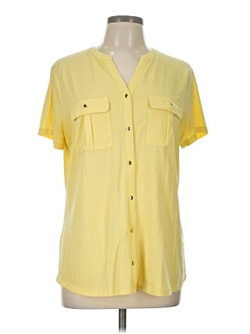 Croft & Barrow Short Sleeve Blouse (view 1)
