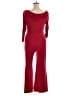 Ashley Stewart Solid Red Jumpsuit Size 2X - photo 2