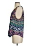 Glam 100% Polyester Purple Sleeveless Blouse Size S - photo 5