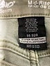 Mossimo Solid Green Khaki Shorts Size 14 - photo 4