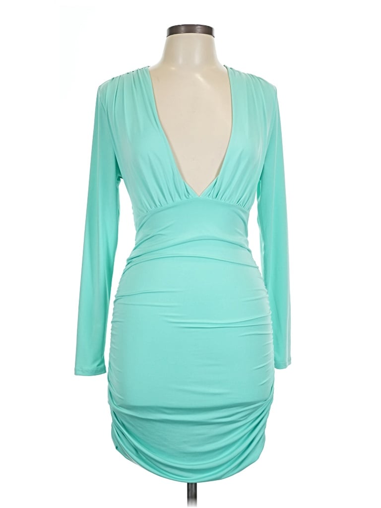 Fashion Nova Cocktail Dress In Blue