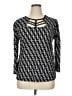 Adrienne Vittadini Black Long Sleeve Top Size XL - photo 1