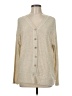 Cherish Tan Ivory Cardigan Size M (estimated) - photo 1