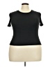 Unbranded Black Short Sleeve Turtleneck Size 2X - photo 1