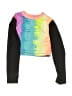 Cat & Jack Color Block Black Pink Long Sleeve T-Shirt Size X-Small 4/5 - photo 1