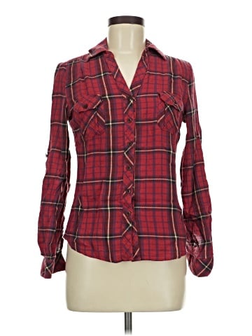 XXI Long Sleeve Button-Down Shirt (view 1)