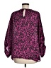 Caramela 100% Polyester Animal Print Pink Long Sleeve Blouse Size M - photo 2
