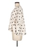 Shein 100% Polyester Ivory 3/4 Sleeve Blouse Size 8 - 10 - photo 5