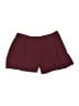 Lily White Solid Burgundy Shorts Size M (estimated) - photo 1