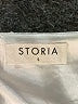 Storia 100% Polyester Hearts White Cocktail Dress Size S - photo 6
