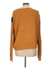 Fashion Nova 100% Acrylic Color Block Yellow Pullover Sweater Size L - photo 2