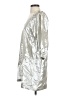 H&M Metallic Silver Cocktail Dress Size XS - photo 5