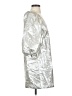 H&M Metallic Silver Cocktail Dress Size XS - photo 4