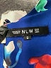 NLW 100% Pima Cotton Tropical Blue Romper Size S - photo 4