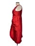 Unbranded 100% Polyester Red Cocktail Dress Size L - photo 5